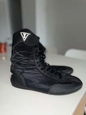 TITLE Boxing Classic High-Top Boxing Shoes - Black - Size 13